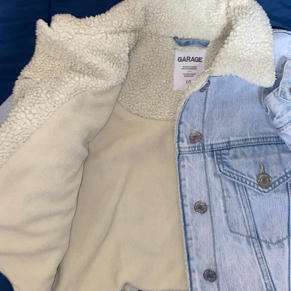 Cropped Sherpa Jacket - Picture 3 of 3